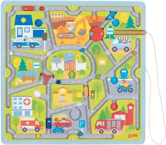 Magnetické bludiště město GOKI