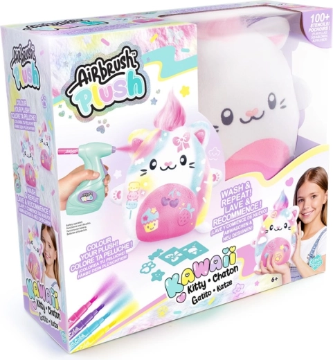 Kreativní sada Airbrush studio Kawaii kočka