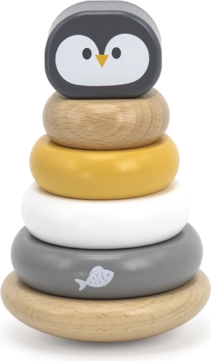 Pyramida s motivem tučňáka