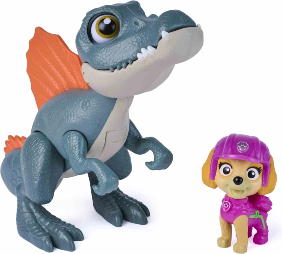 Tlapková patrola Dino Movie Skye s interaktivním spinozaurem