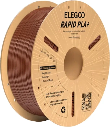 Elegoo rapid PLA+ filament hnědý 1 kg 1,75 mm