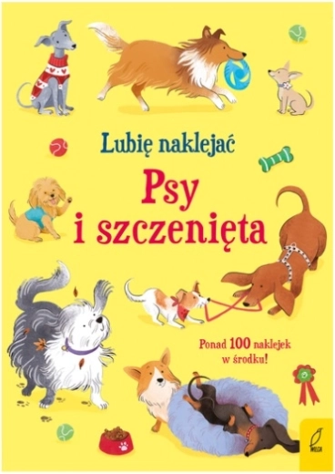 Psy a štěňata – sešit se samolepkami