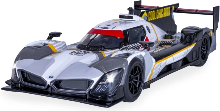 Kovový model BMW M Hybrid V8 1:24 šedý