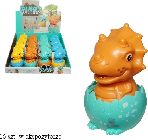 Dinosaurus v vajíčku pro malé děti s pohonem