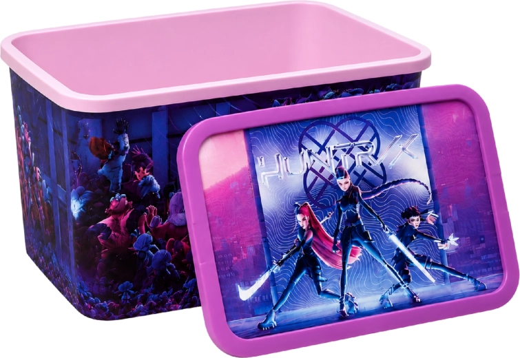 Úložný box K-Pop Demon Hunters Huntrix s klipovým víkem 13 l