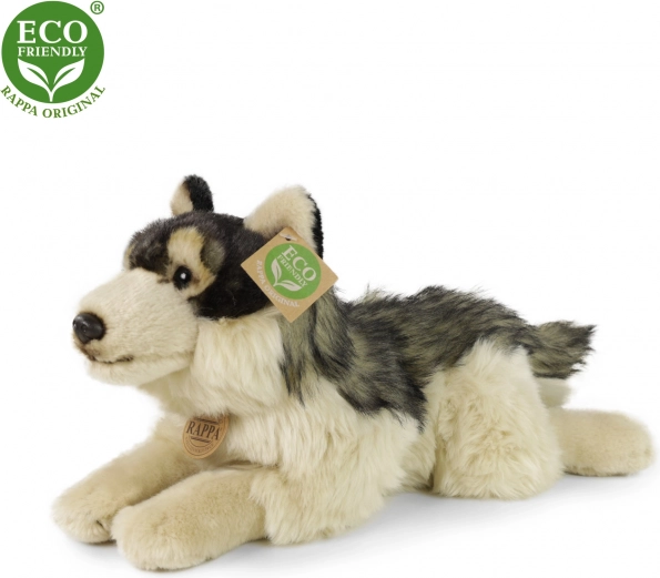 Plyšový vlk ležící 35 cm eco-friendly