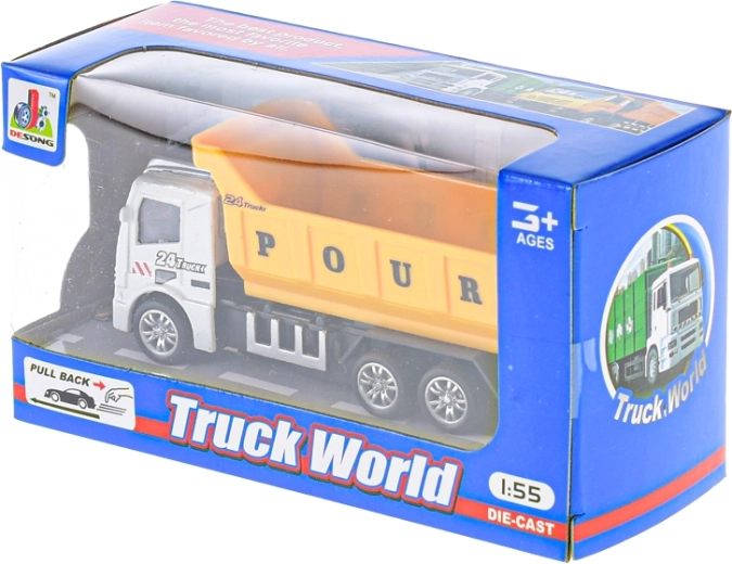 Sklápěčka s pull-back pohonem