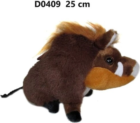 Plyšový divočák 25 cm