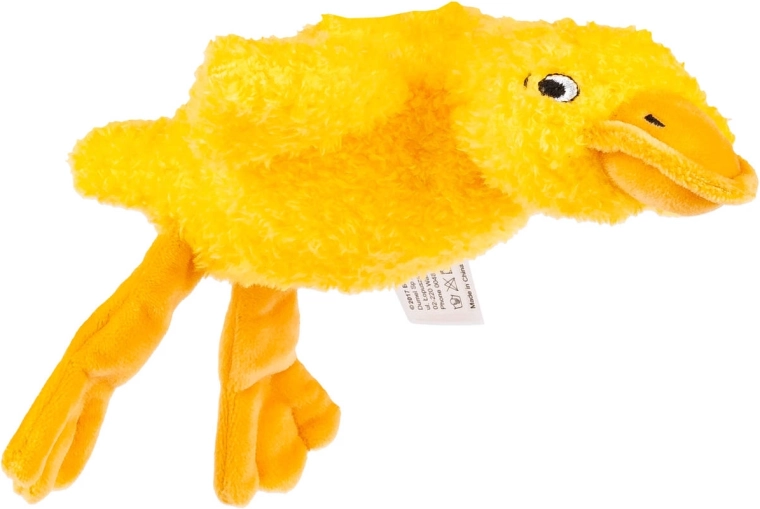 Balibazoo senzorická plyšová husa žlutá 23 cm