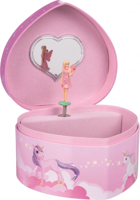 Hudební šperkovnice V oblacích s melodií Pro Elišku