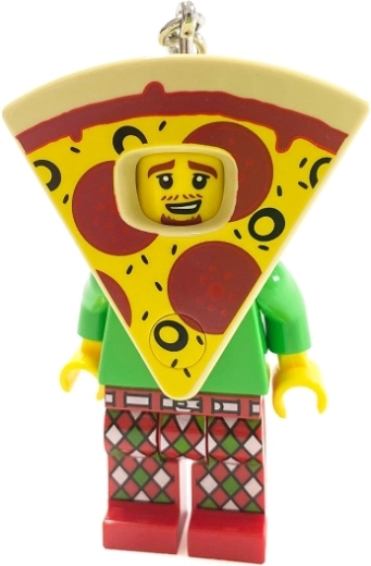 Zábavný LEGO design s kostýmem pizzy