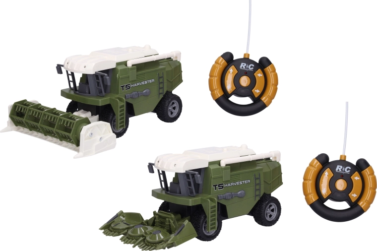 RC kombajn se světly a USB nabíjením, 24 cm