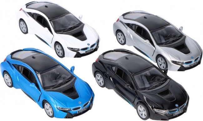 Kovový model BMW i8, měřítko 1:36