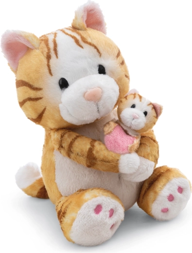 NICI plyšová kočička s koťátkem Little & Me 20 cm