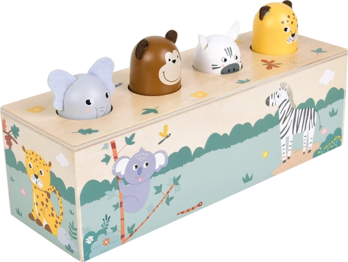 Interaktivní vyskočení a reálné zvuky