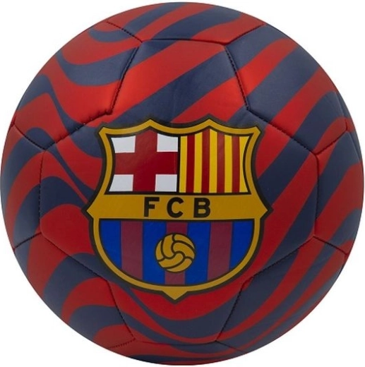 Fotbalový míč FC Barcelona swirl velikost 5