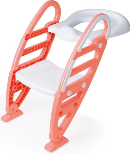 Schůdky k toaletě se sedátkem oranžové
