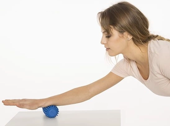 Snadná automasáž předloktí, nohou i chodidel