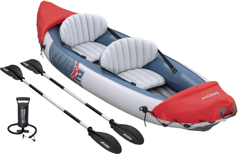 Vše v balení: 2 pádla a ruční pumpa