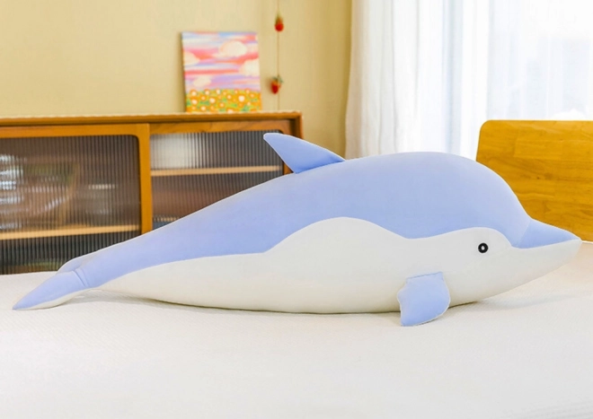 Plyšový delfín modrý 30 cm