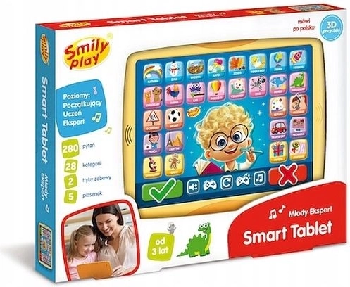 Smily Play chytrý edukativní tablet Mladý expert
