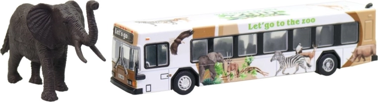 Autobus a zvířátko v jednom balení