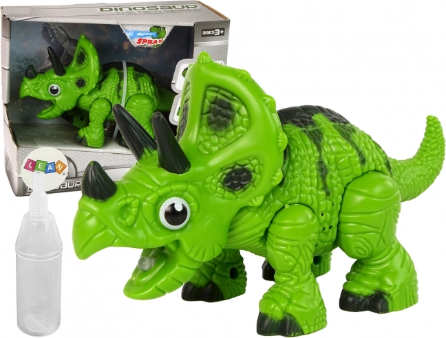 Interaktivní dinosaurus Triceratops s párou a zvukem