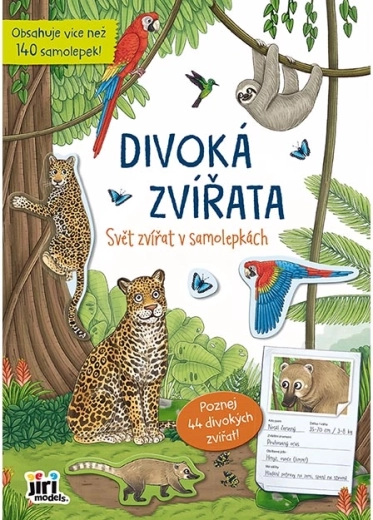 Svět zvířat v samolepkách – Divoká zvířata