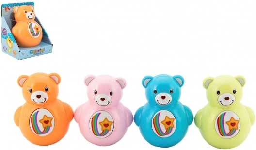Medvídek Roly Poly pískací hračka pro děti
