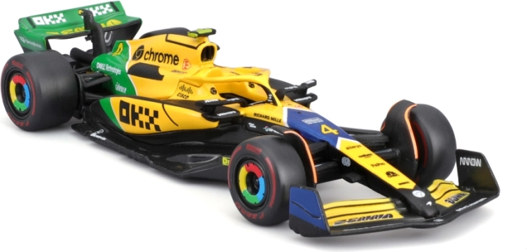Realistické provedení vozu F1 v měřítku 1:43