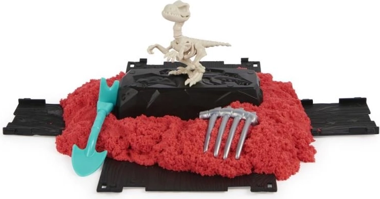 Kinetický písek, který drží tvar a nedělá nepořádek