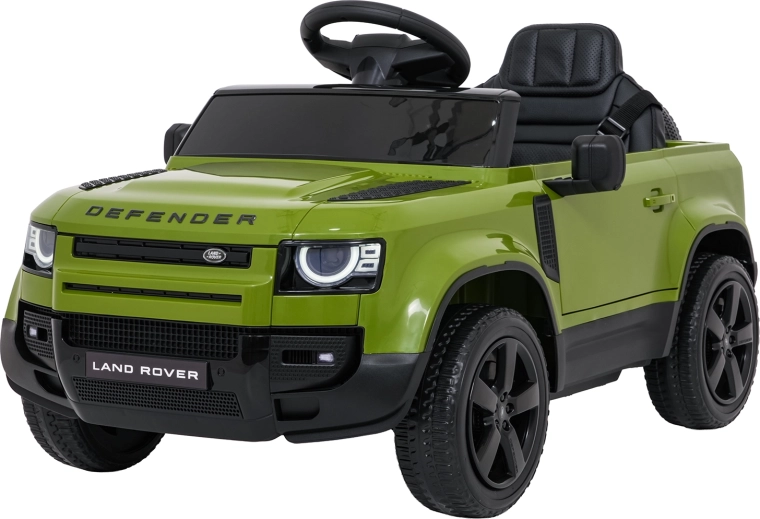 Dětské elektrické auto Land Rover Defender s dálkovým ovládáním – Zelené