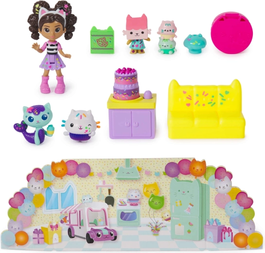 Pestrá párty scéna s doplňky