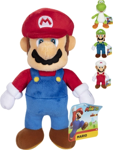 Plyšová postavička Nintendo Super Mario 29 cm (4 varianty) - 1 kus