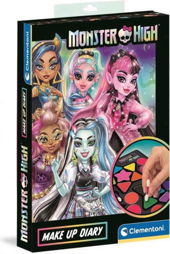 Clementoni Make Up Diary Monster High – sada líčení pro děti