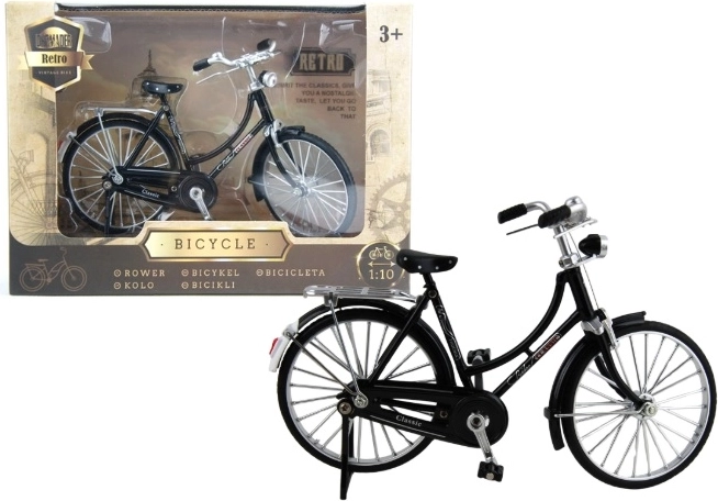 Sběratelský kovový retro model kola Dromader Welly 1:10