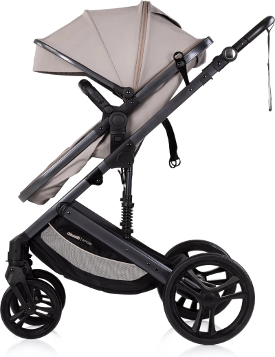 Odpružený rám a velká kola