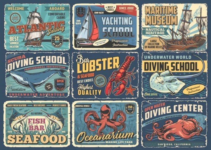 Puzzle Esprit Marin 500 dílků