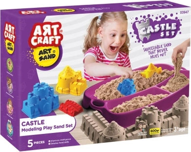 Art Craft kinetický písek hrad 600 g