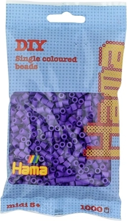 Hama midi korálky 1000 ks fialové