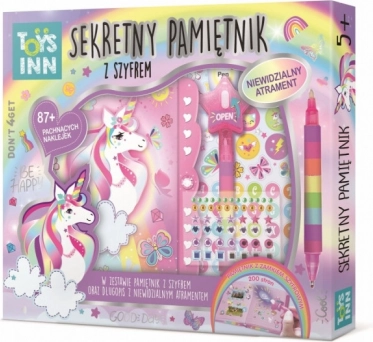 Tajný deník Jednorožec se šifrovacím zámkem