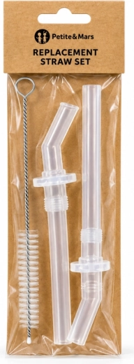 PETITE&MARS Sada náhradních brček pro termosku 350 ml