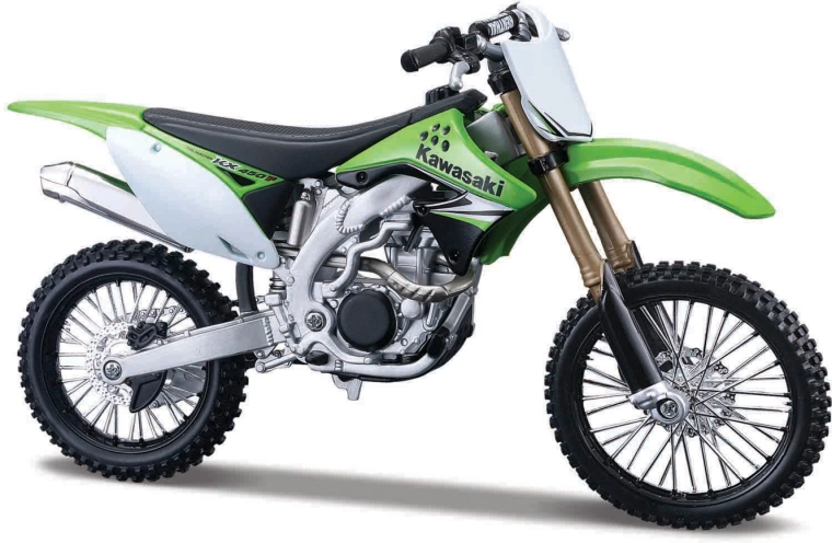 Maisto motocykl Kawasaki KX 450F 1:12