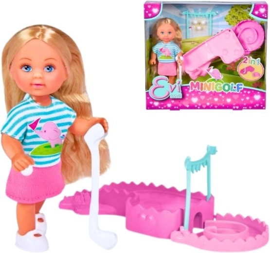 Panenka Evička minigolf set