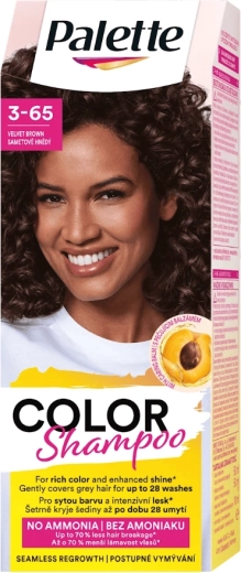 Palette Color Shampoo 3-65 sametově hnědý 50 ml