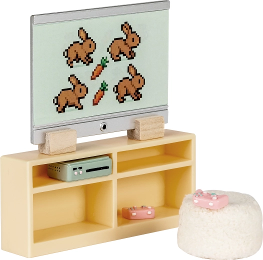 Lundby sada RTV nábytku s televizí pro domeček pro panenky