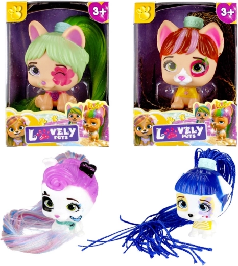Štěňátko s česacími vlásky
