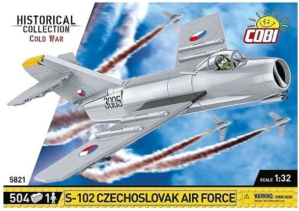 Stavebnice letadla s-102 czechoslovak air force (mig-15) 1:32