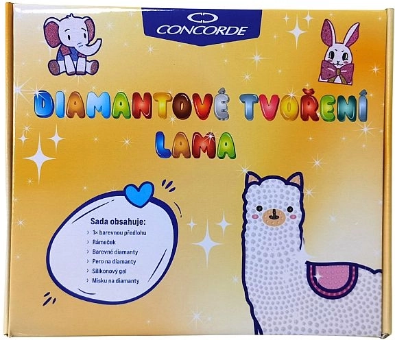 Diamantové malování CONCORDE – lama