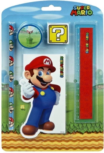 Psací sada Super Mario 5 dílů